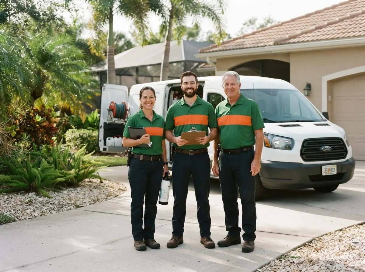 Caloosa Pine Pest Control pest control service team in Fort Myers, FL